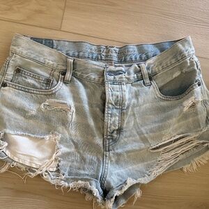 American eagle denim shorts